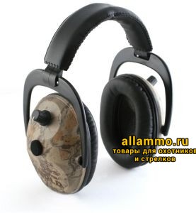 Наушники активные Predator Gold камуфляжные стерео, складные (США)