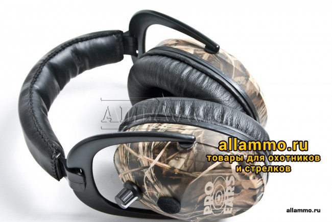 Наушники активные Predator Gold камуфляжные стерео, складные (США)