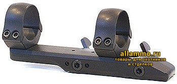 42404d9d854b066cc352b3197298cacc.jpg 5052-3000 Быстросъемное единое основание MAK кольца 30мм на призму 14,5мм BH=2,5мм