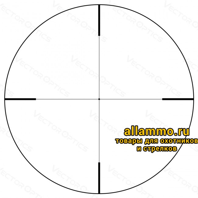 Оптический прицел Vector Optics Forester Jr. 3-9x40 кольца 30мм