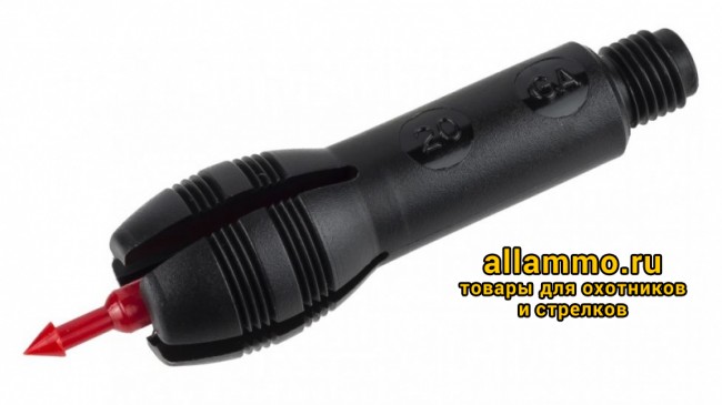 c5ee2219536075547dec45820e8c2410.jpg Вишер Bore Tech Shotgun JAG для ружей, калибр 20, резьба папа - 5/16-27, подвижные лепестки, нейлон, черный (BTSG-100-20)