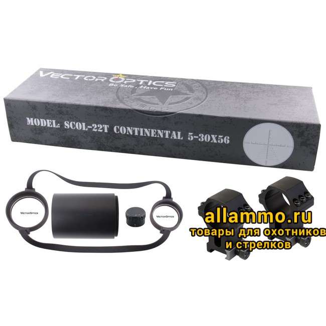 Оптический прицел Vector Optics Continental Tactical 5-30x56 SFP кольца 30 мм