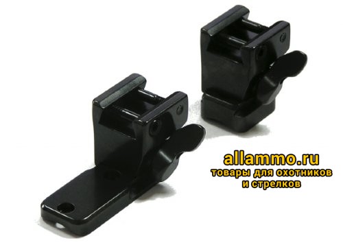 1176.500.JPG 5252-40010 Быстросъемные стойки MAK под LM-призму с основаниями на Mauser K98-LM