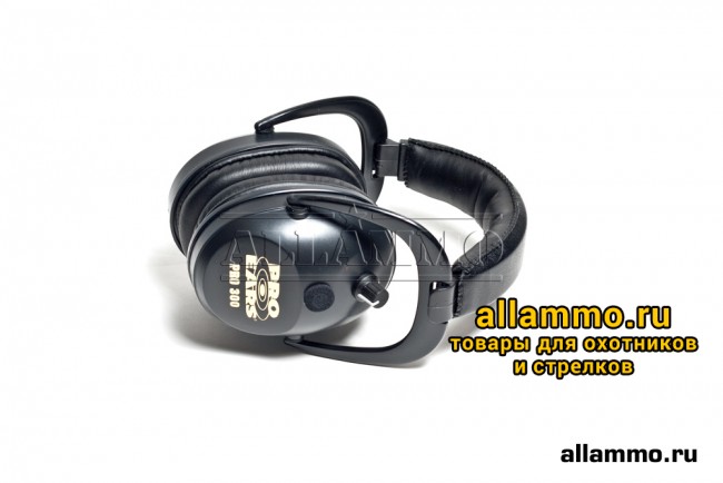 Наушники активные Pro 300 чёрные стерео, складные (США)