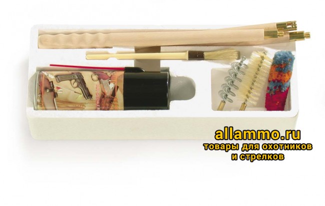 ece5f11e3b4aeb0ff19481b3f1a0dc1b.jpg Набор для чистки в блистере Stil Crin 120 на 12 калибр масло 125мл