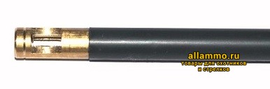 57001ac0e34729eb6ed386ca2adea2c7.jpg Шомпол NIMAR для гладкоств.ружей, диаметр 8мм, стальной в пластик.оплетке, длина 90см.