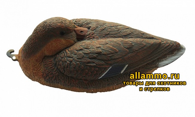 Чучело Кряквы BIRDLAND (не складной пластик) утка спящая (7321)