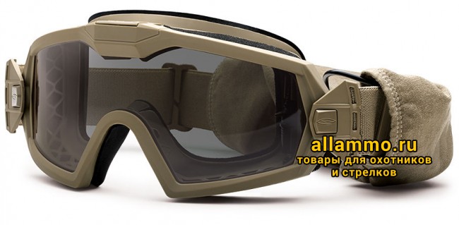 Тактические очки Smith Optics Outside The Wire Turbo Fan (Tan 499)