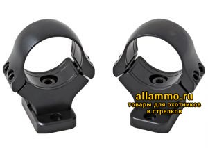 Небыстросъемный кронштейн Tikka T3, кольца 30 мм, высота 17 мм (4020-30107) 4020-30107 Небыстросъемные кольца MAK 30мм средние с основаниями на Tikka T3 BH=17мм