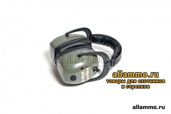 Наушники активные Pro-Ears Gold зелёные стерео, складные (США)