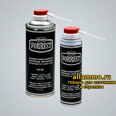 0eb8f6a89b48e5df354bfbfc4d1cdec9.png Масло FORREST Synthetic для оружия, 100% синтетическое, для чистки, защиты и смазки оружия, 150мл