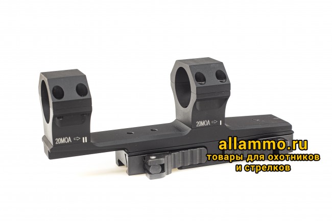 IMG_9558 64-30-34-50-200-20MOA Быстросъемный кронштейн Innomount Tactical Flex на Weaver кольца 30мм, BH=34мм, 20-40MOA