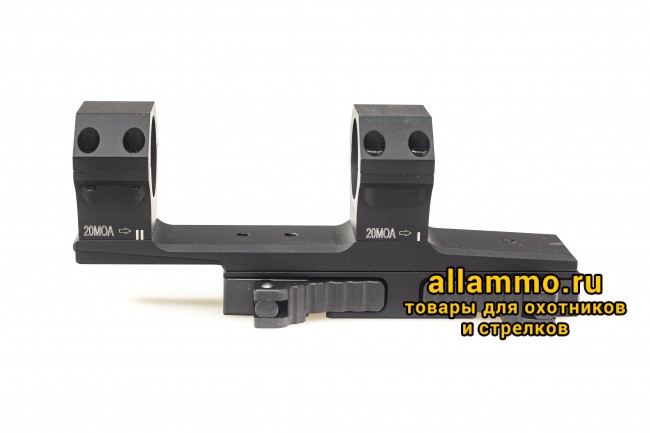 IMG_9560 64-30-34-50-200-20MOA Быстросъемный кронштейн Innomount Tactical Flex на Weaver кольца 30мм, BH=34мм, 20-40MOA