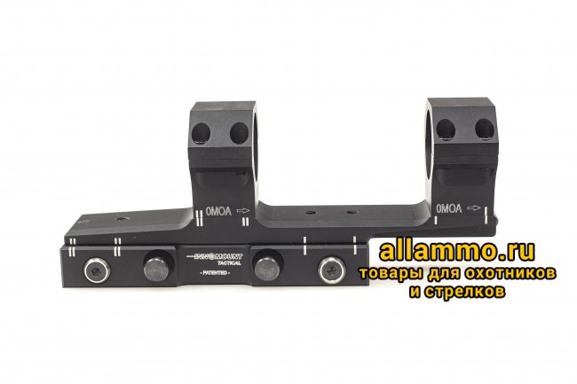 IMG_9561 64-30-34-50-200-20MOA Быстросъемный кронштейн Innomount Tactical Flex на Weaver кольца 30мм, BH=34мм, 20-40MOA
