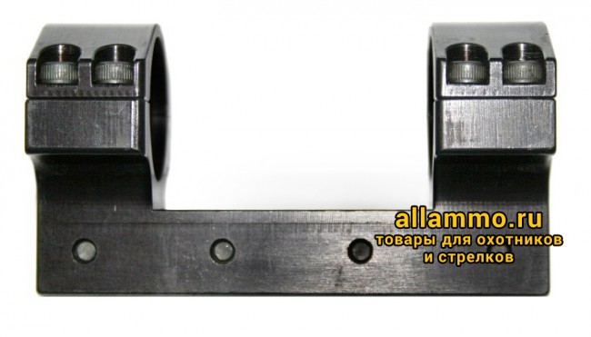 Крепление монолитное Диана 30 (кольца 30мм) на базу ласточкин хвост 8-12мм