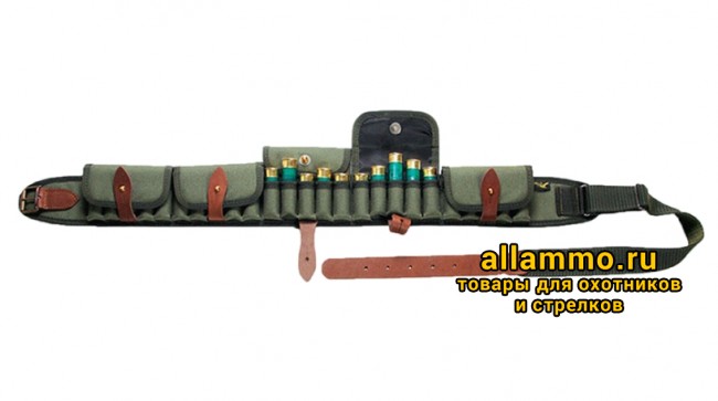 5786_0.png Патронташ Вектор закрытый на 25 патронов 12/16 калибра (П-50к)