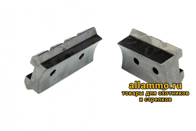 (No.67) Раздельные основания KOZAP Picatinny/Weaver на Mauser M12 ВН=10/14мм