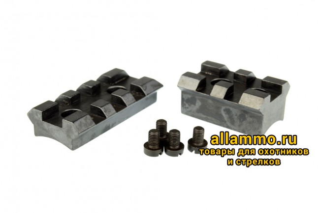 (No.67) Раздельные основания KOZAP Picatinny/Weaver на Mauser M12 ВН=10/14мм