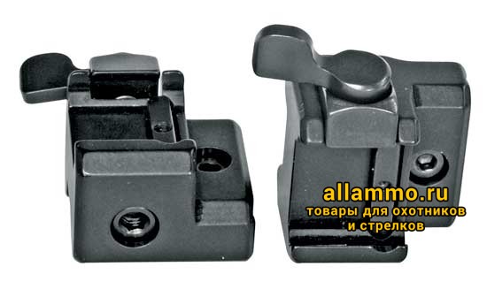 10469_2 5850-4500 Быстросъемные стойки MAK под шину Zeiss на Picatinny/Weaver