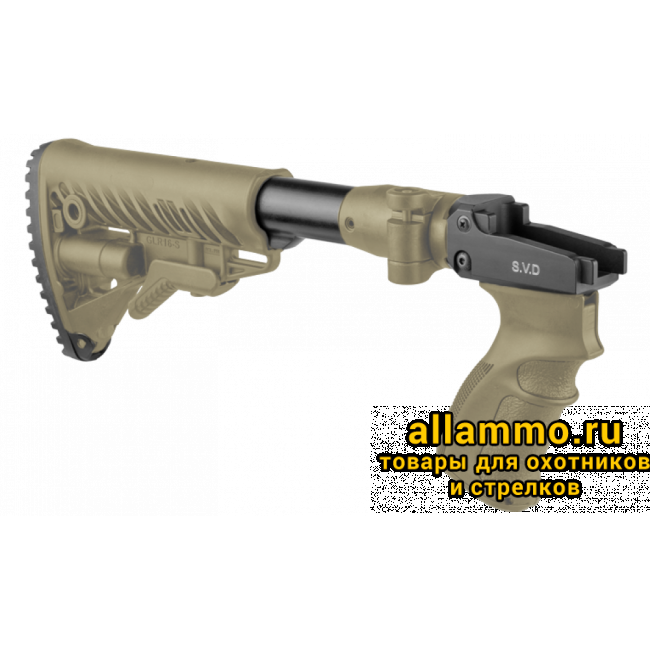 cf59ccf04224d4fd51605bbf028bb09e-1000x1000.png Складной телескопический приклад FAB Defense M4 SVD для СВД/Тигр/TG-3
