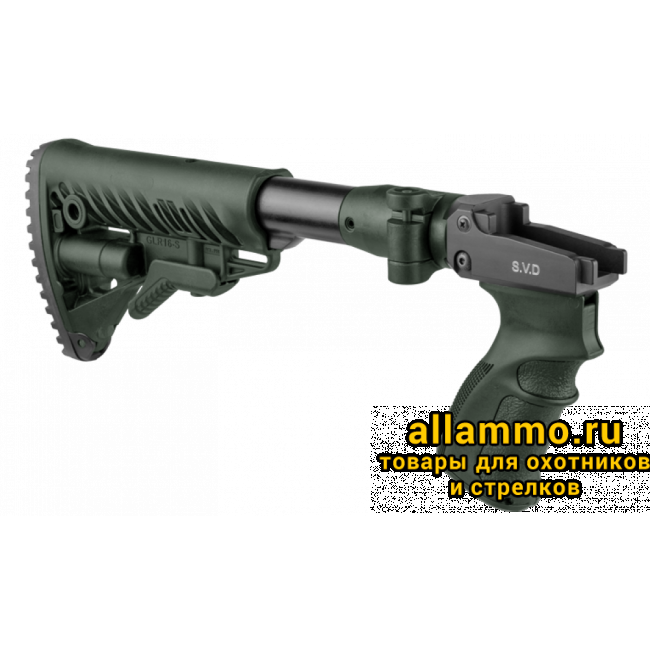 22b28ef59626abd3b1fc3c635056f31d-1000x1000.png Складной телескопический приклад FAB Defense M4 SVD для СВД/Тигр/TG-3