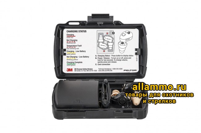 Активные тактические беруши 3M PELTOR SNR=30dB (TEP-100)