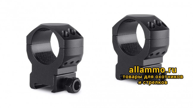 24117 Быстросъемные кольца Hawke 30мм на Weaver высокие ВН=17мм