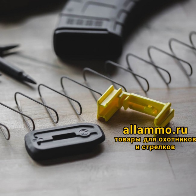 Заглушка на магазин USGI 5,56x45 Enhanced Self-Leveling Follower 3 Pack желтаый (MAG110)
