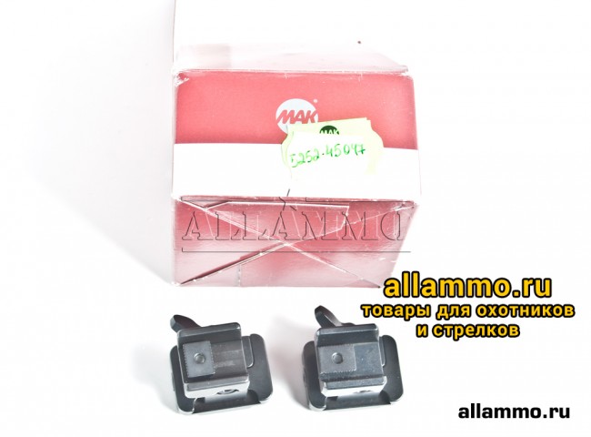 IMG_7140 5252-45047 Быстросъемные стойки MAK под шину Zeiss с основаниями на CZ 550