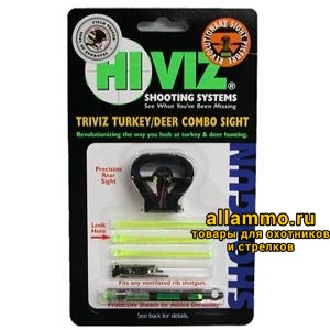 HiViz мушка TriViz Combo Sight универсальная