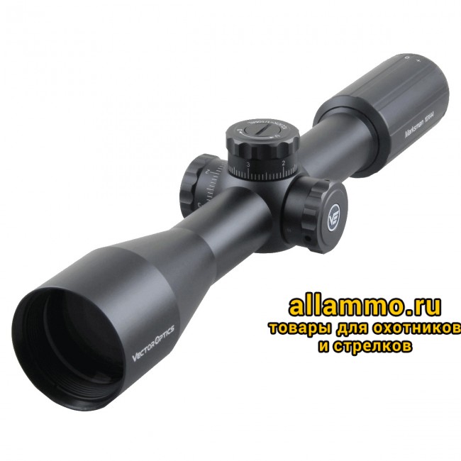 Оптический прицел Vector Optics Marksman 10x44 SFP кольца 30мм