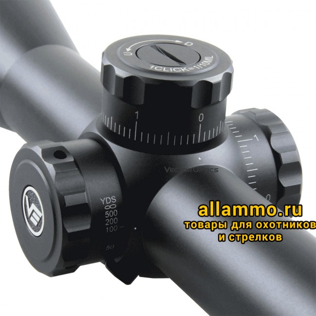 Оптический прицел Vector Optics Marksman 10x44 SFP кольца 30мм