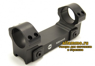 57600-3000 Тактическое небыстросъемное основание MAK Milmount кольца 30мм BH=17мм