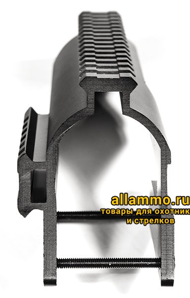 База Weaver Вилейка на МР-153 на ствольную коробку с доп планкой Weaver