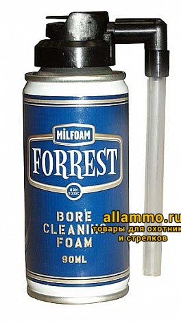 Пена FORREST для оружия, удаляет нагар, отложения и омеднение, 90 мл