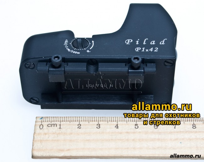 Коллиматорный прицел ВОМЗ Пилад P 1x42 (на weaver)