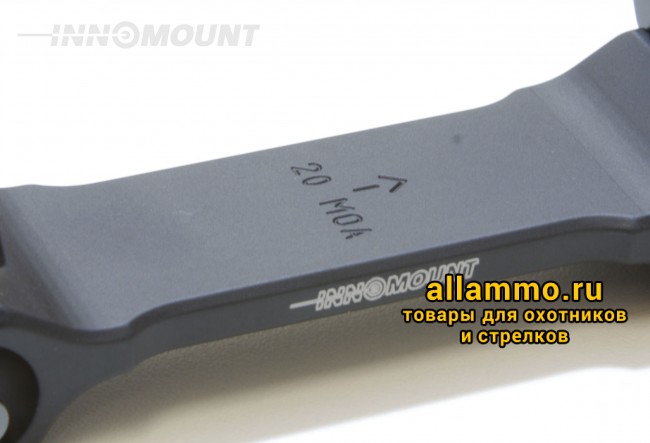 50-30-20-00-200-20MOA Кронштейн Innomount на Weaver/Picatinny кольца 30mm BH 9mm 20MOA