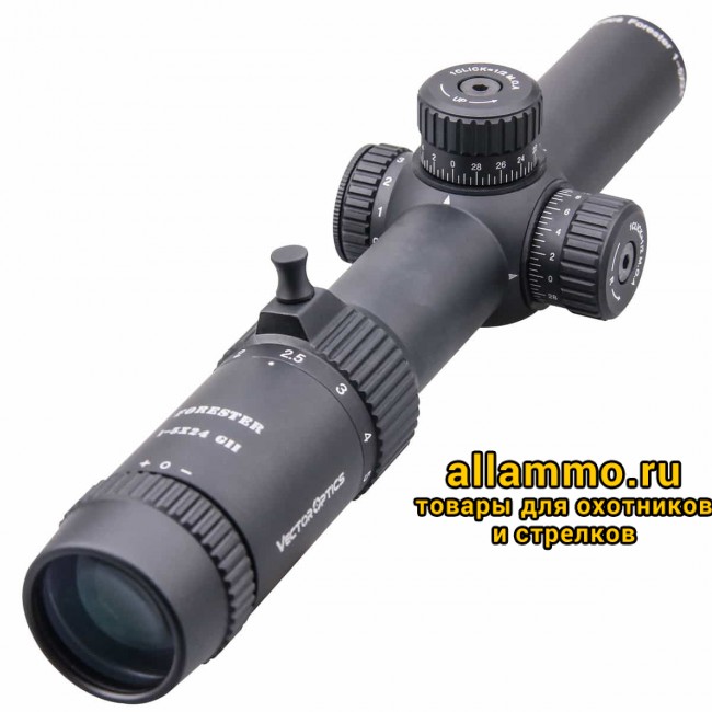 Оптический прицел Vector Optics Forester 1-5x24 SFP кольца 30мм