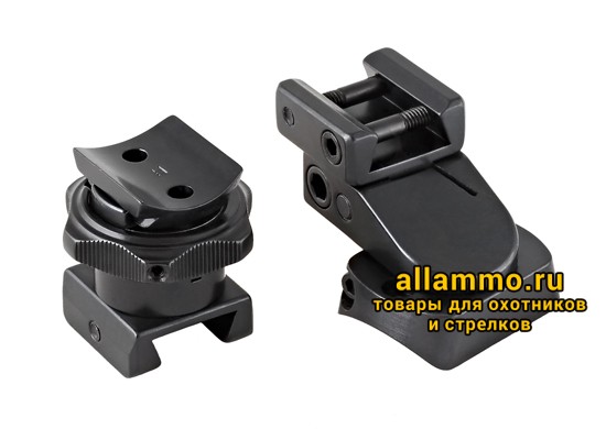 1022-40010 Быстросъемный поворотный кронштейн MAK под LM-призму с основаниями на Mauser K98 KR=26мм BH=17мм