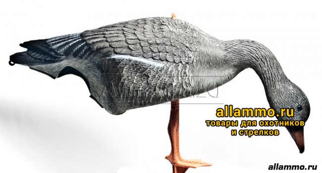 Чучело гусь Гуменник на опоре Sport Plast (LC950)