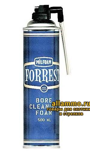Пена FORREST для оружия, удаляет нагар, отложения и омеднение, 500 мл