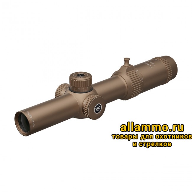 Оптический прицел Vector Optics Forester 1-5x24 SFP Coyote FDE кольца 30мм