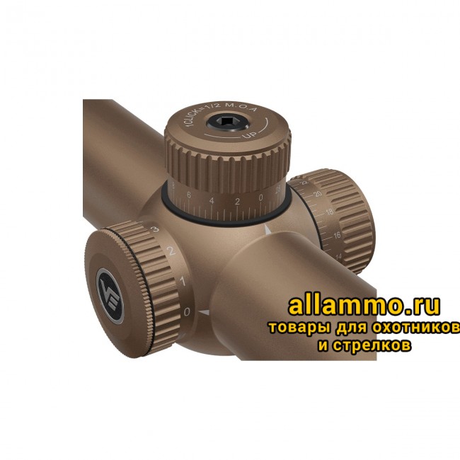 Оптический прицел Vector Optics Forester 1-5x24 SFP Coyote FDE кольца 30мм