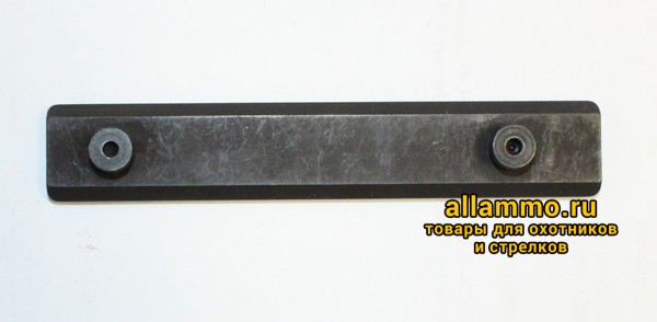 25988_2 160.85.15-5000 Планка МАК Weaver/Picatinny с центральной проточкой на единые основания МАК E=85мм