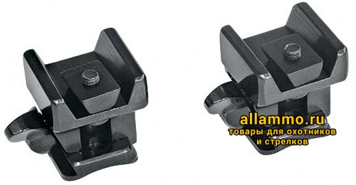 5252-45003 Быстросъемные стойки MAK под шину Zeiss с основаниями на Browning BAR II/Acera/CBL/Benelli Argo