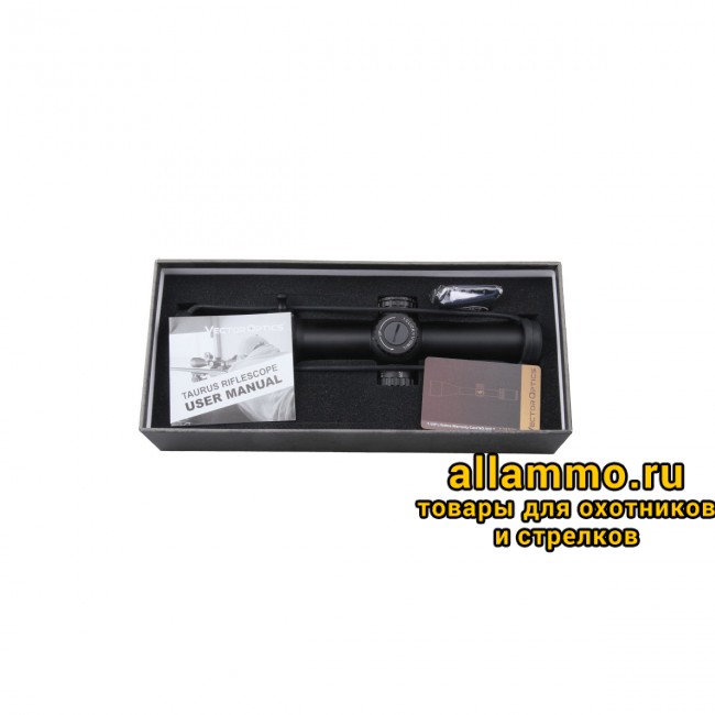 Оптический прицел Vector Optics Taurus 1-6x24 SFP кольца 30мм