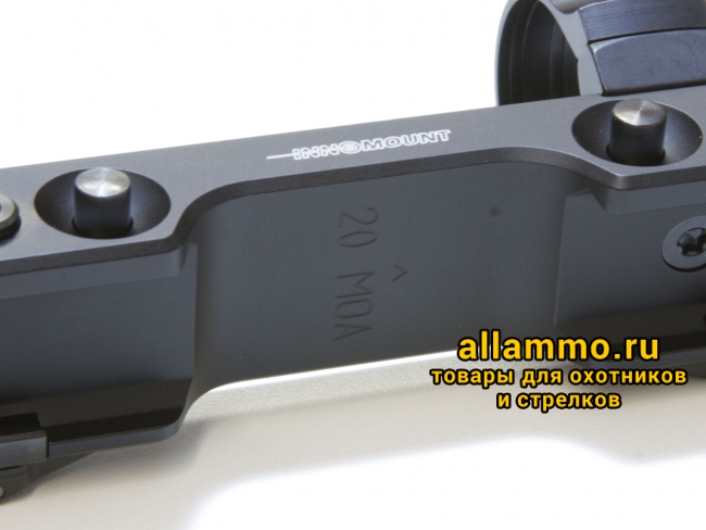 50-30-20-25-200-20MOA Кронштейн Innomount на Weaver / Picatinny кольца 30mm BH 9mm 20 MOA