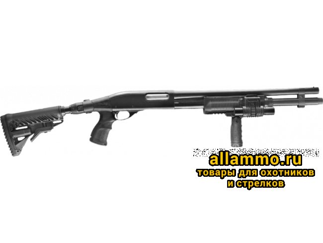 Цевье тактическое FAB Defense PR-870 с тремя планками Пикатинни для Remington 870