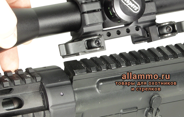 70670.5000.gif M1B35070R2 Кронштейн LEAPERS быстросъемный с кольцами 25,4 мм