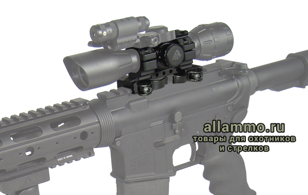 70672.5000.gif M1B35070R2 Кронштейн LEAPERS быстросъемный с кольцами 25,4 мм